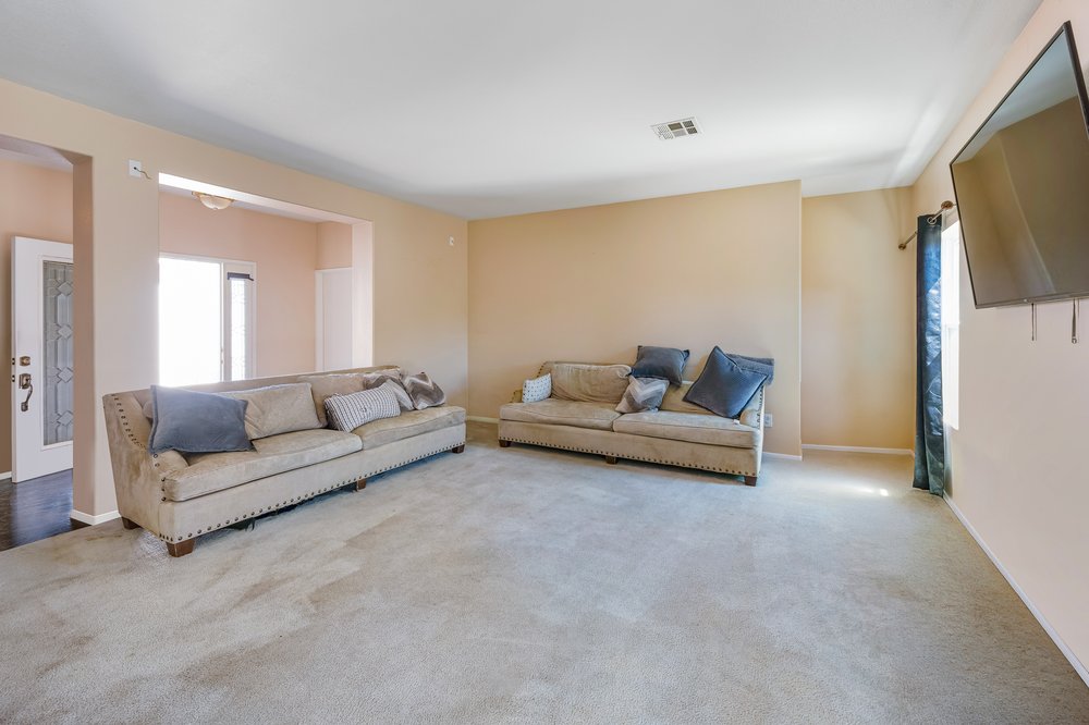 Open-concept living room